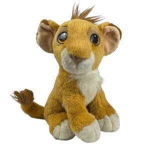 Vintage Simba Plush Disney 1993 Mattel The Lion King Soft Lion Cub Toy